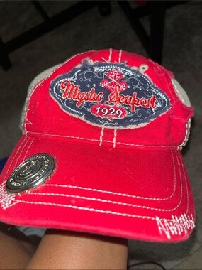 Mystic Red Seaport Baseball Hat